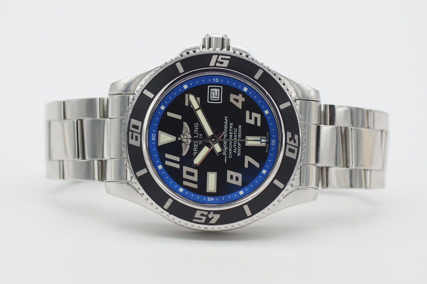 Breitling Superocean 42 Blau A17364 Full-Set 2012