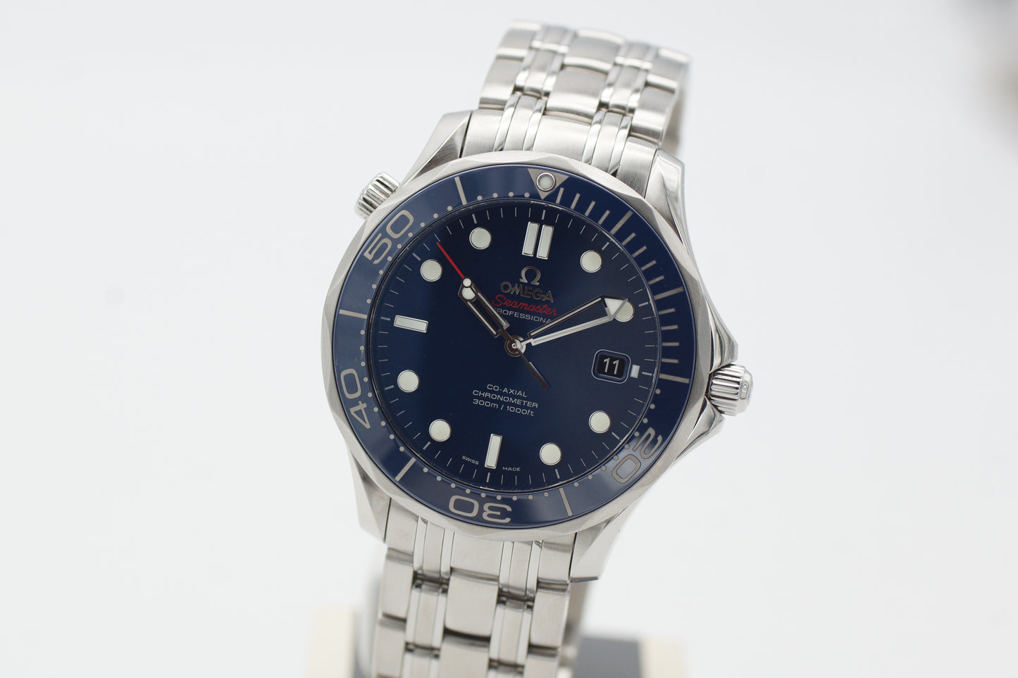 Omega Seamaster Diver 300M Blau 212.30.41.20.03.001 Full-Set 2012