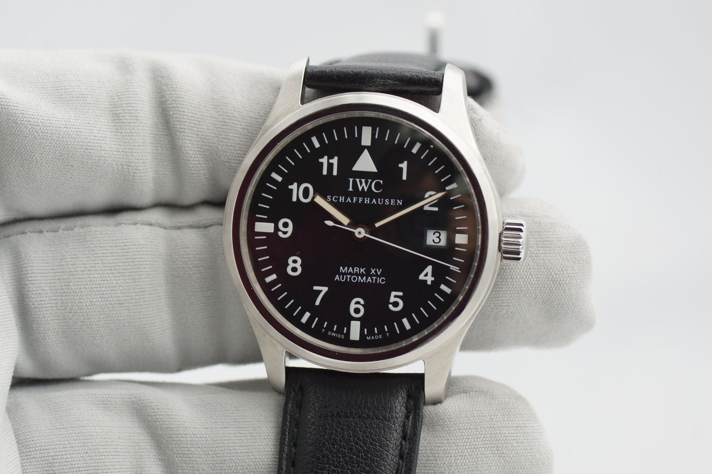 IWC Pilot Mark XV IW325301 Schwarz 38mm 1990