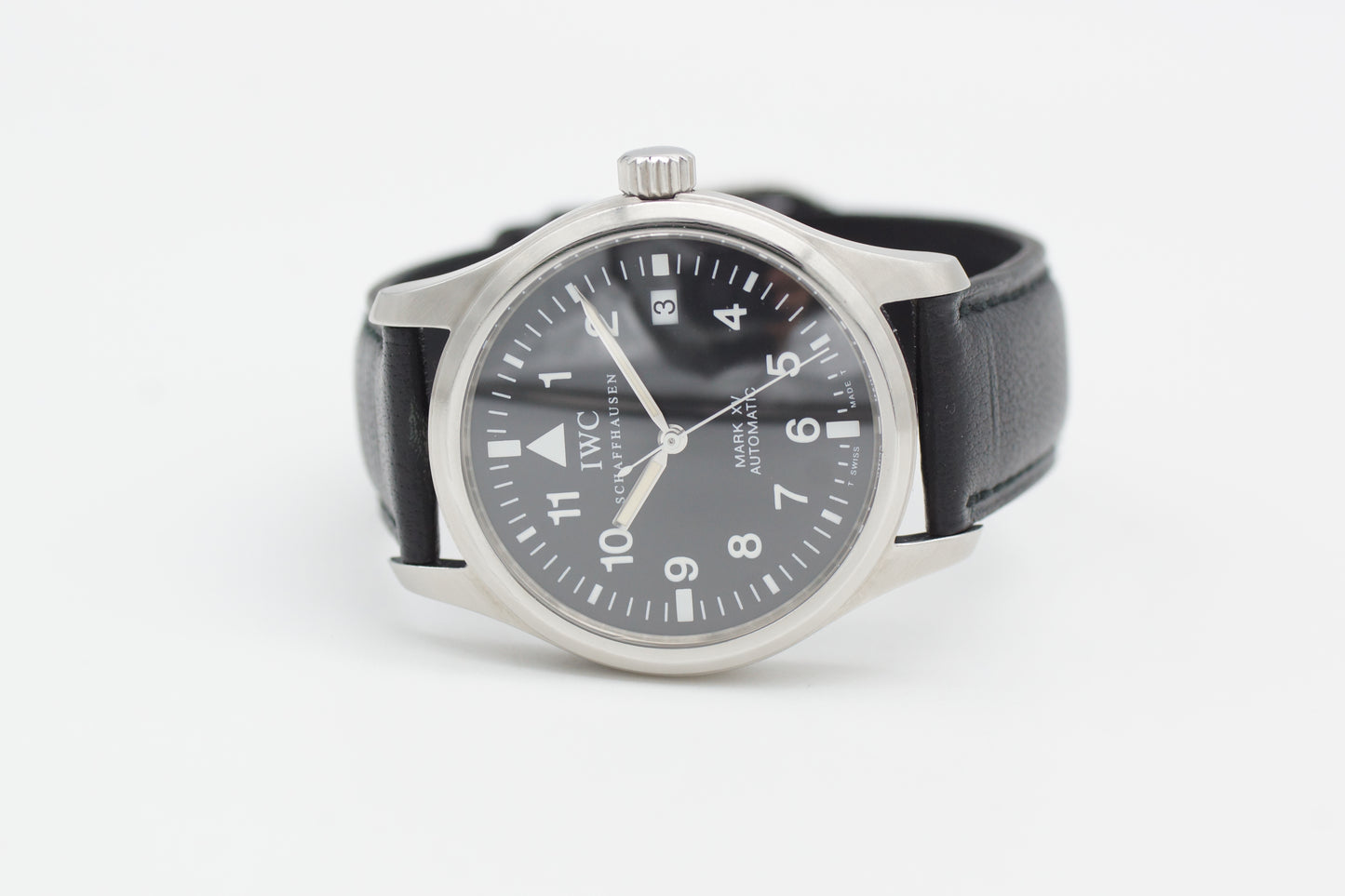 IWC Pilot Mark XV IW325301 Schwarz 38mm 1990