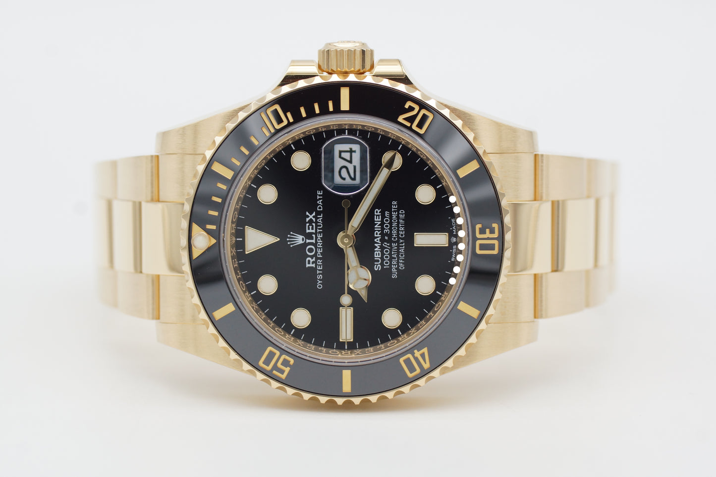 Rolex Submariner Date 126618LN Gelbgold Full-Set 2021