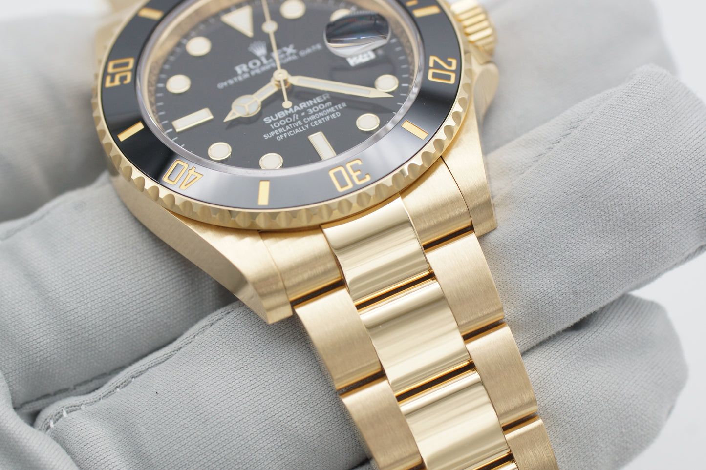 Rolex Submariner Date 126618LN Gelbgold Full-Set 2021