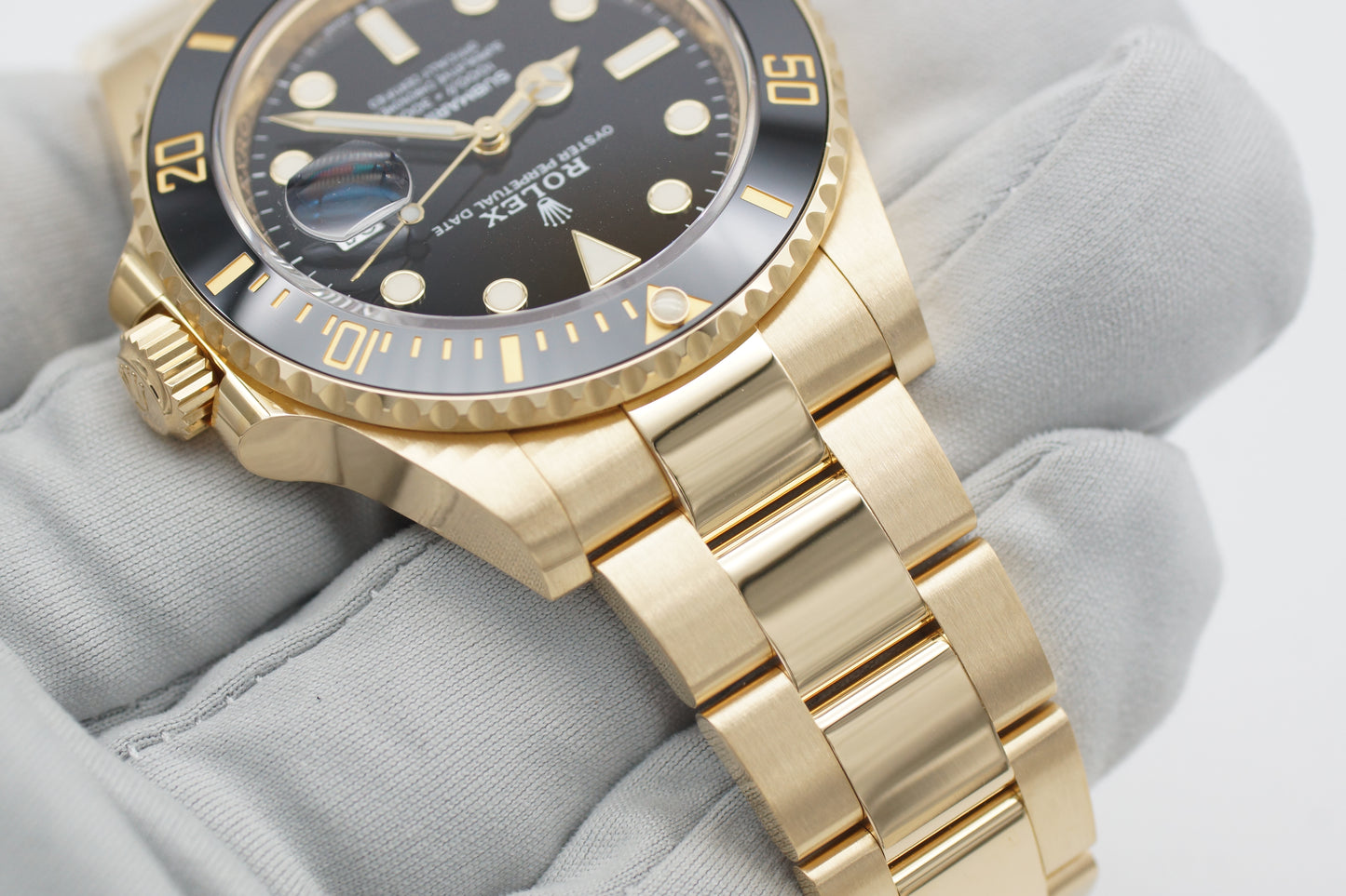 Rolex Submariner Date 126618LN Gelbgold Full-Set 2021