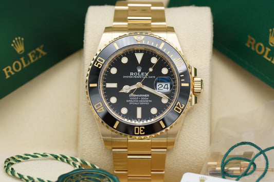 Rolex Submariner Date 126618LN Gelbgold Full-Set 2021