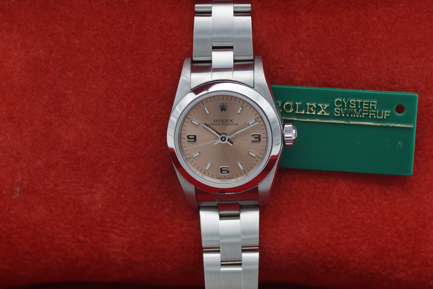 Rolex Lady Oyster Perpetual 76080 Pink Full-Set 2003