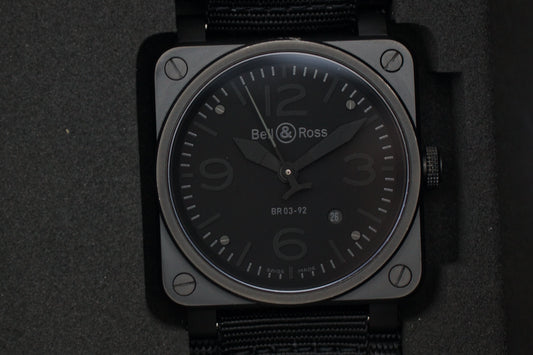 Bell & Ross Phantom BR03.92 42mm Schwarz Full-Set 2012