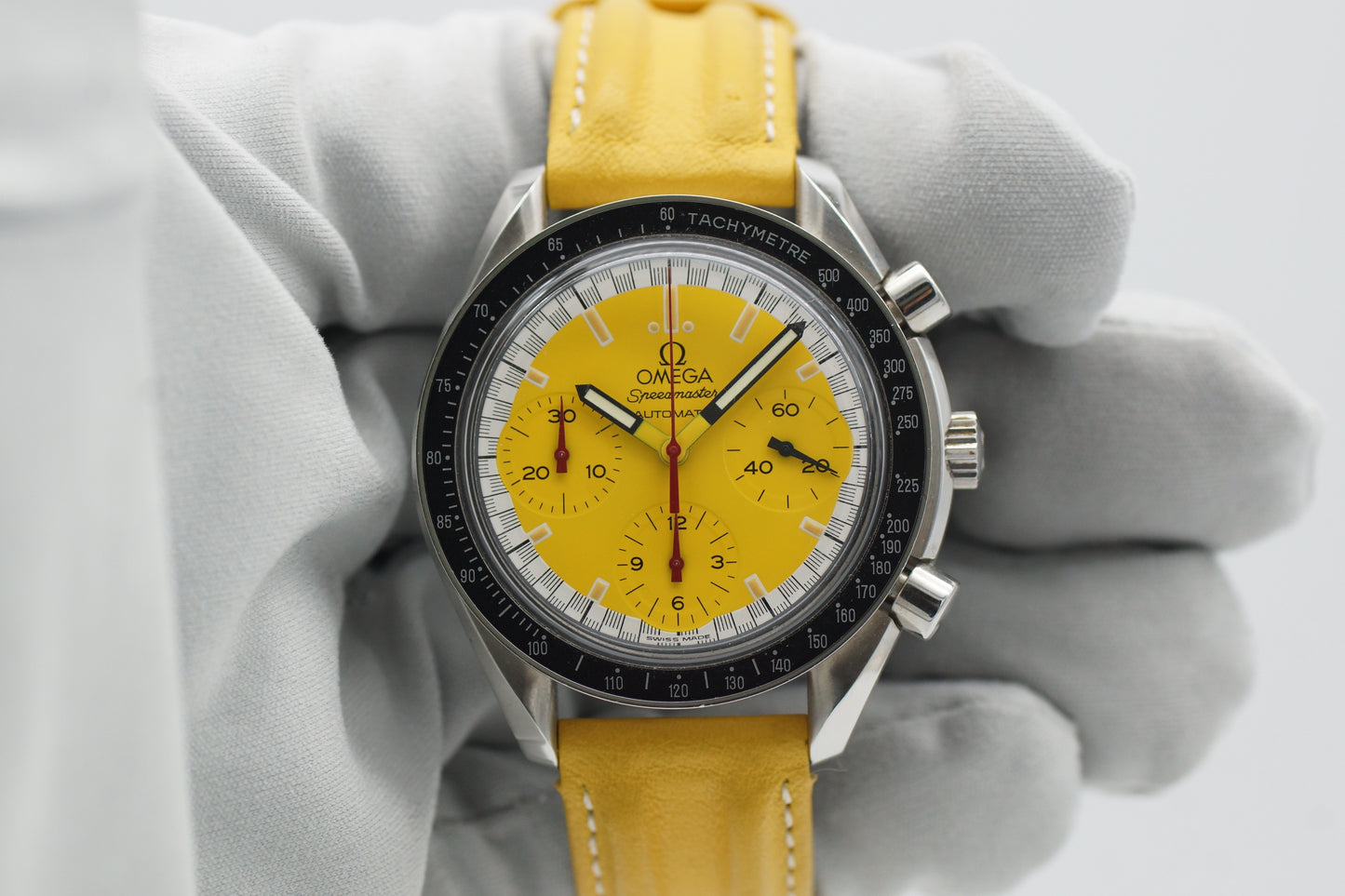 Omega Speedmaster Michael Schuhmacher 3510.12 Gelb 1995