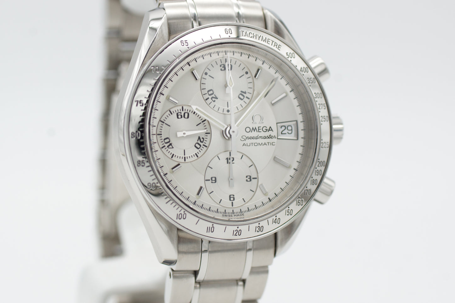 Omega Speedmaster Date 3513.30 Silber Box 2004