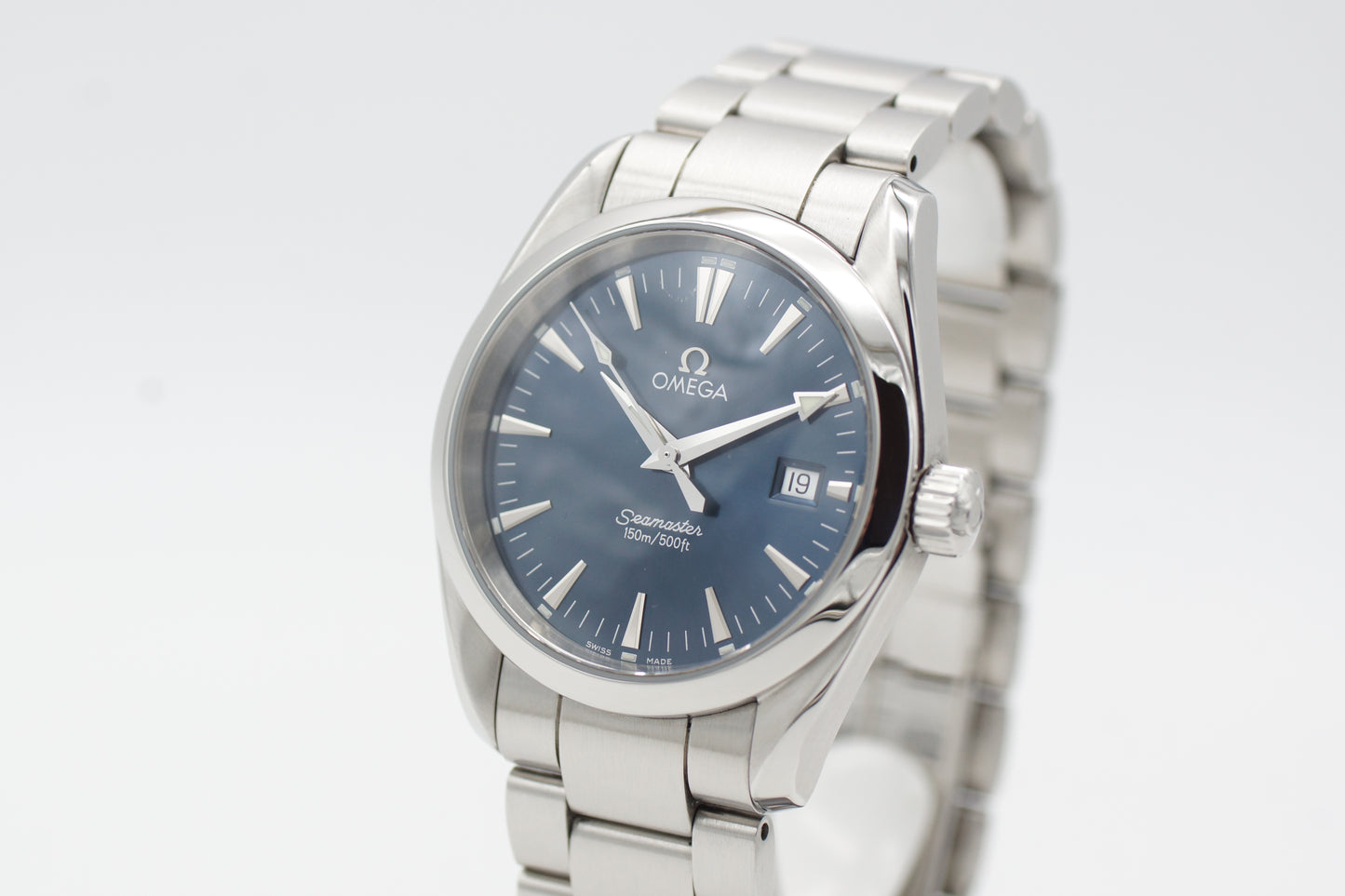 Omega Seamaster Aqua Terra 2518.80 Blau Box/Papiere 2008