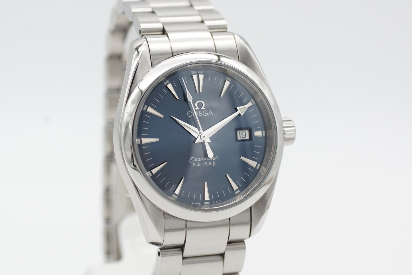 Omega Seamaster Aqua Terra 2518.80 Blau Box/Papiere 2008