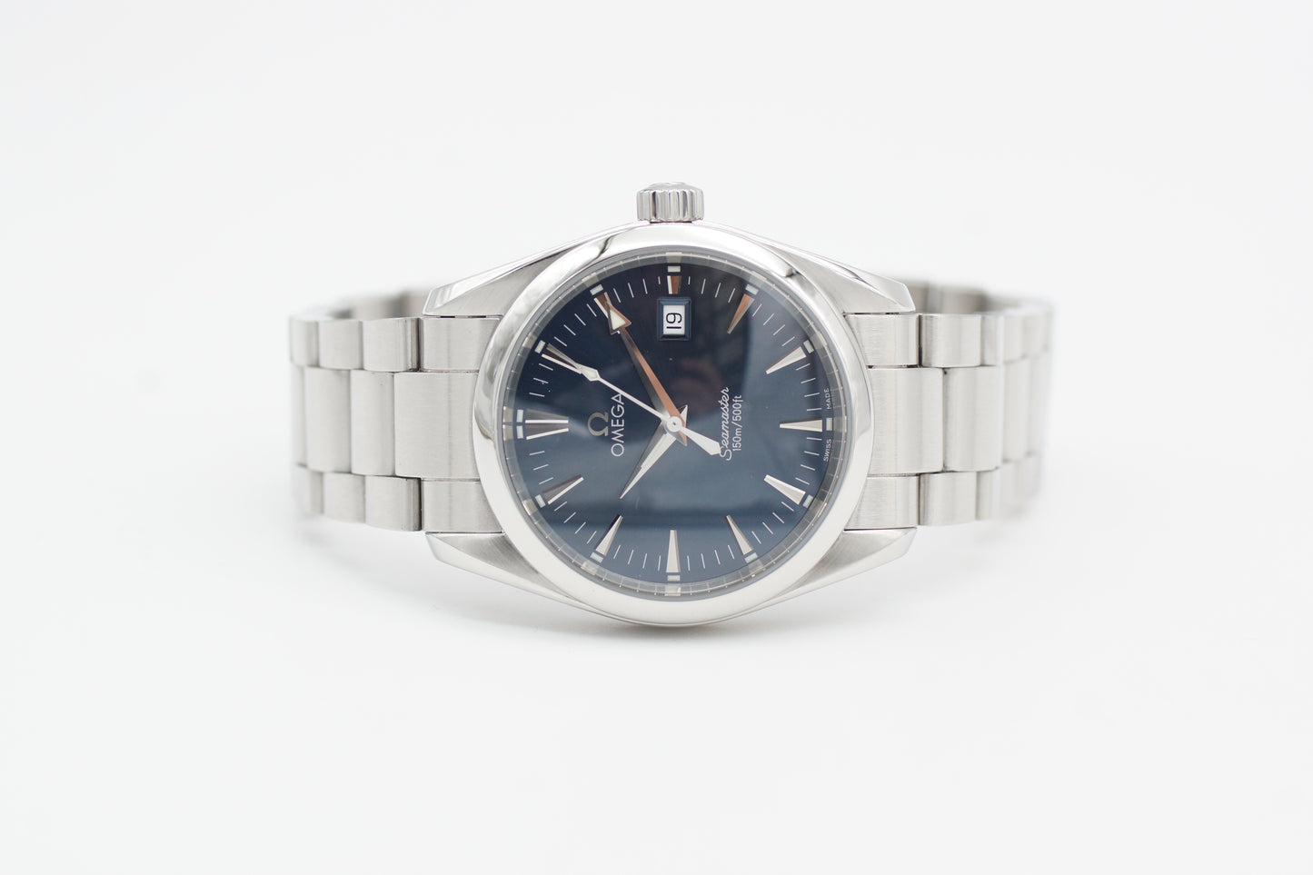 Omega Seamaster Aqua Terra 2518.80 Blau Box/Papiere 2008