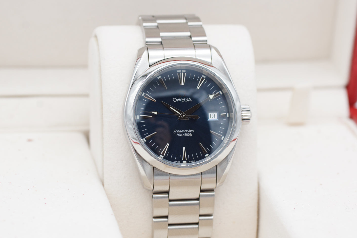 Omega Seamaster Aqua Terra 2518.80 Blau Box/Papiere 2008