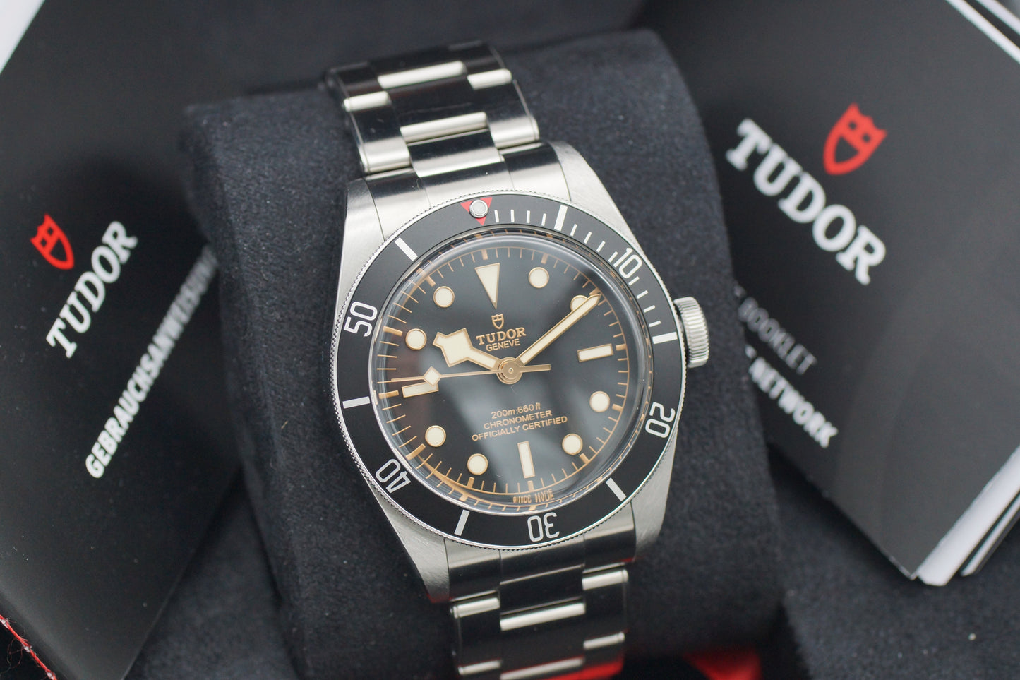 Tudor Black Bay 41 Schwarz 79230N Full-Set 2022 (DE)