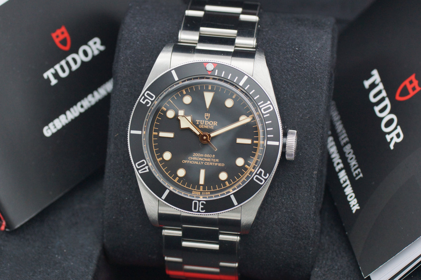 Tudor Black Bay 41 Schwarz 79230N Full-Set 2022 (DE)