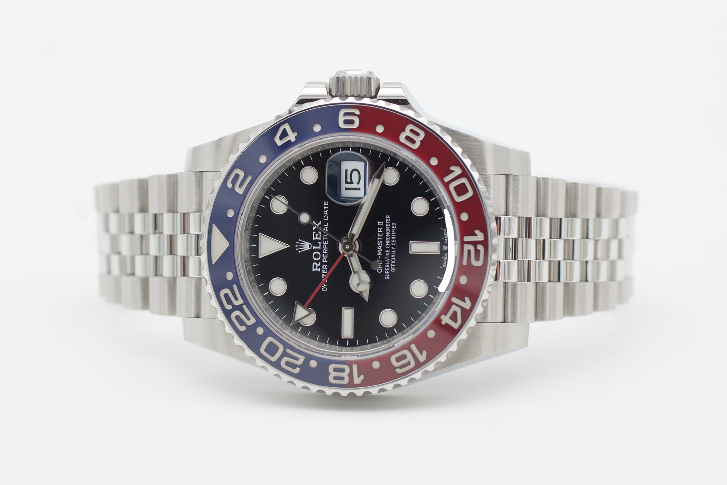 Rolex GMT-Master II Pepsi 126710BLRO Jubilee Full-Set 2021