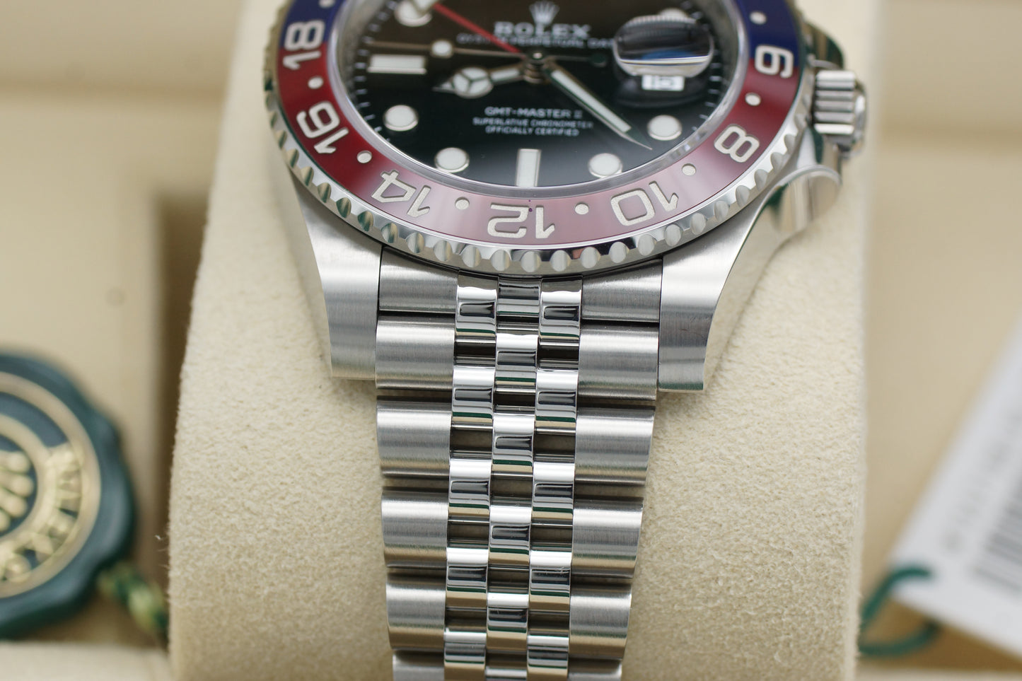 Rolex GMT-Master II Pepsi 126710BLRO Jubilee Full-Set 2021