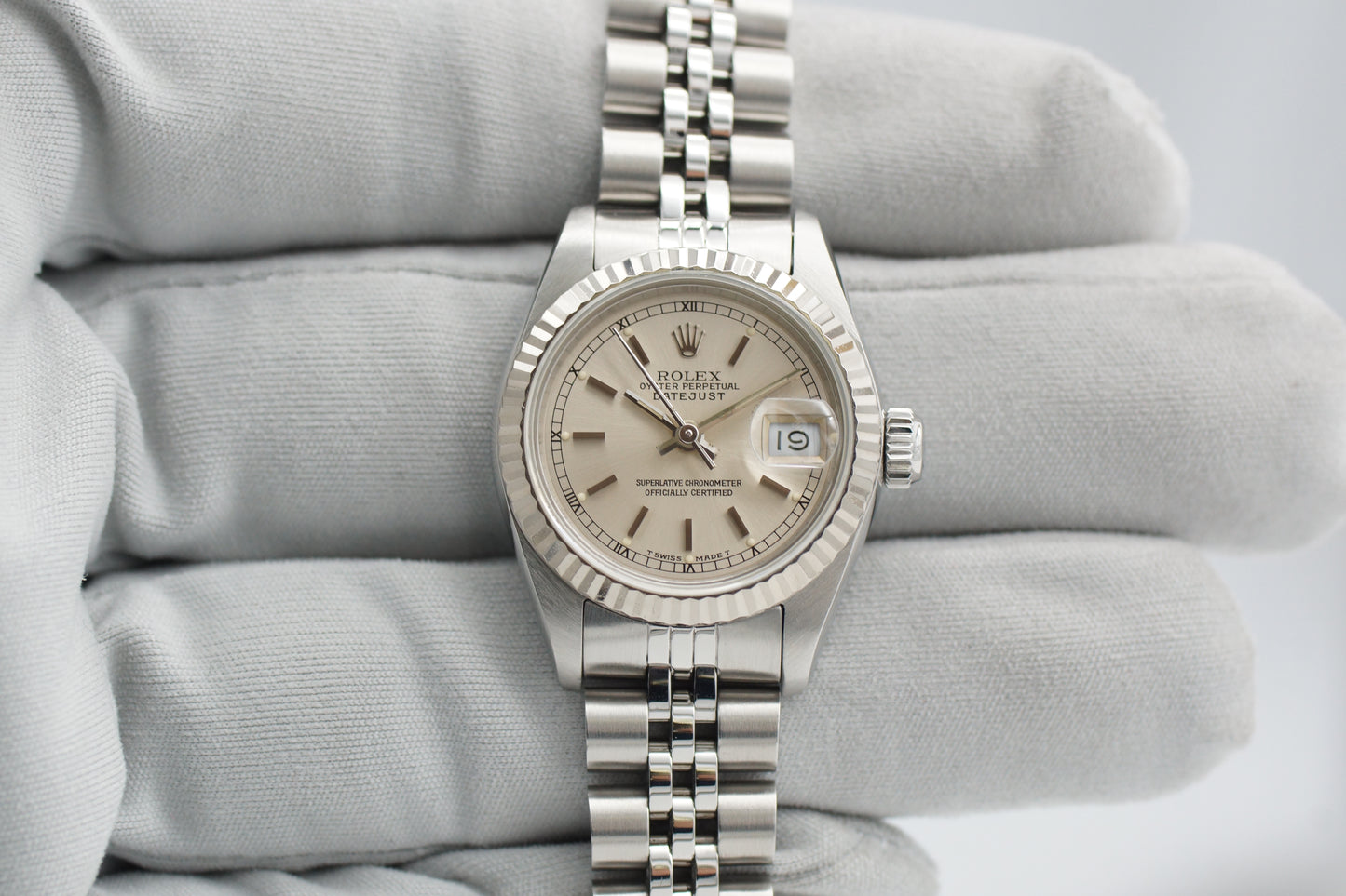 Rolex Lady-Datejust 26 69174 Silber 1987