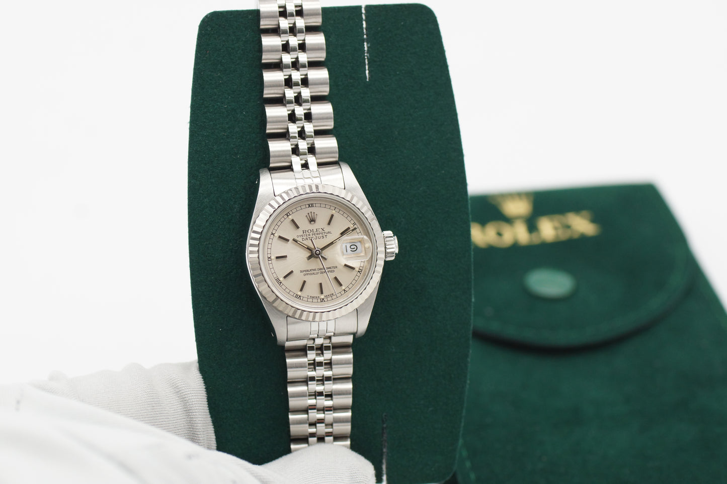 Rolex Lady-Datejust 26 69174 Silber 1987