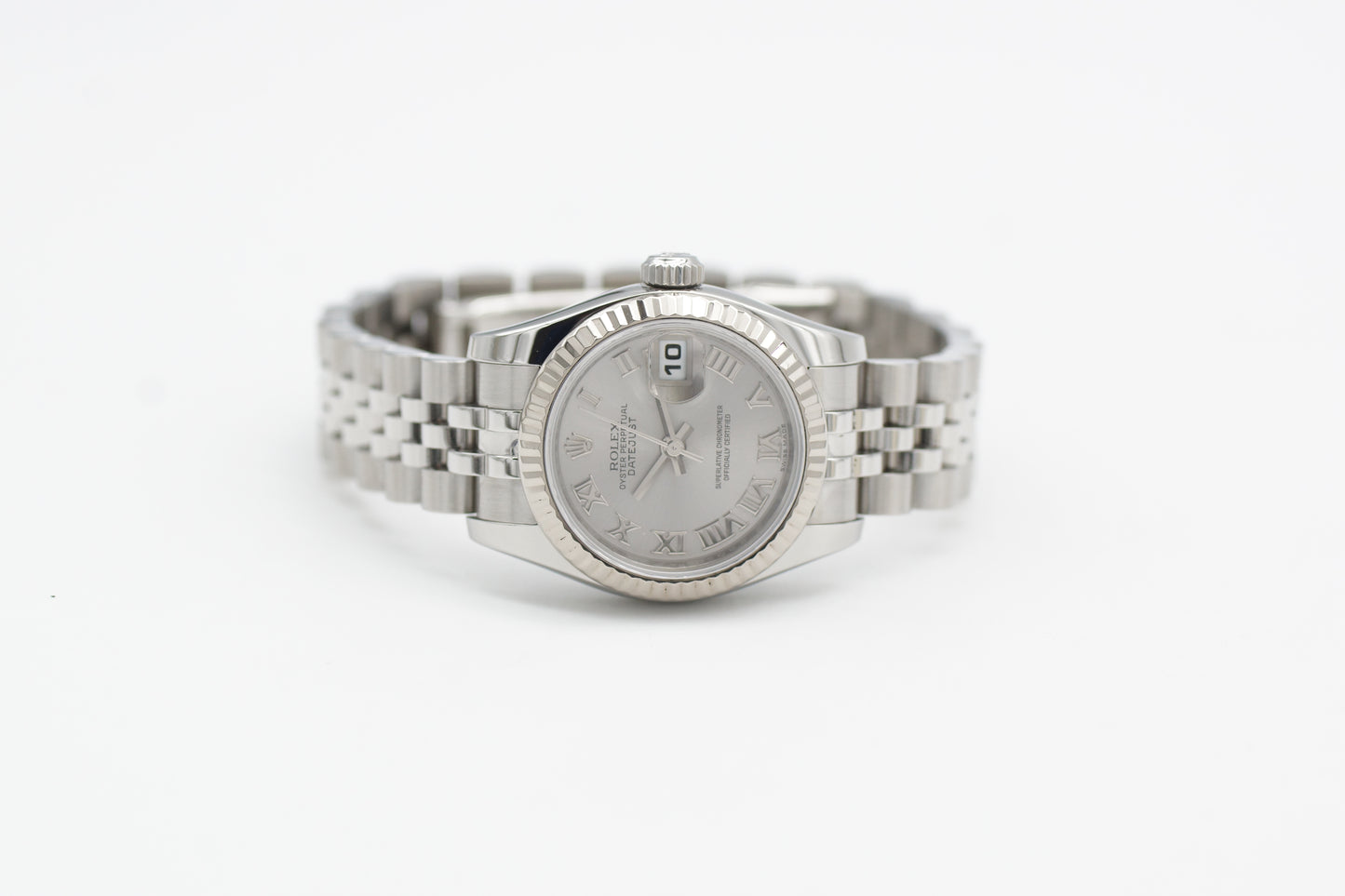 Rolex Lady-Datejust 26 179174 Silber Jubilee 2010