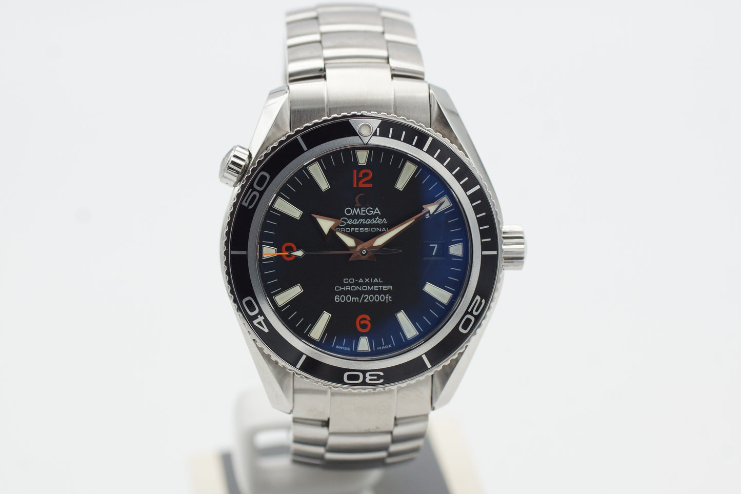 Omega Seamaster Planet Ocean Schwarz Full-Set 2009