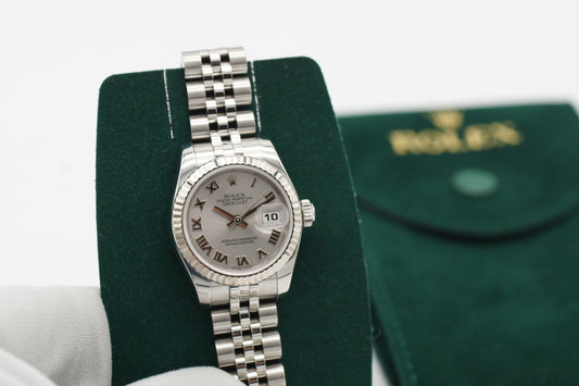 Rolex Lady-Datejust 26 179174 Silber Jubilee 2010