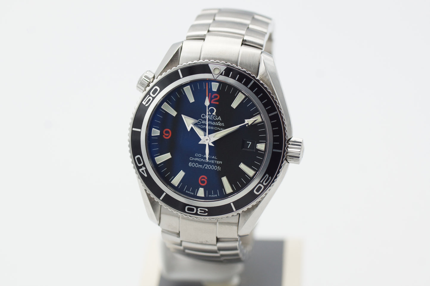 Omega Seamaster Planet Ocean Schwarz Full-Set 2009