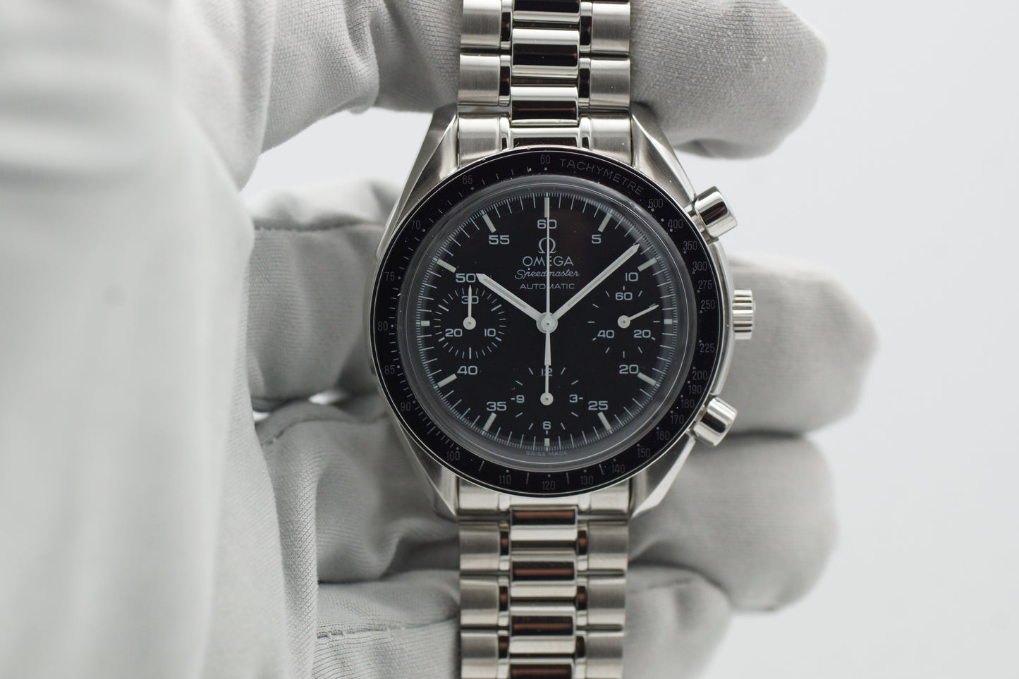 Omega Speedmaster Reduced 3510.50 Schwarz Box 2001