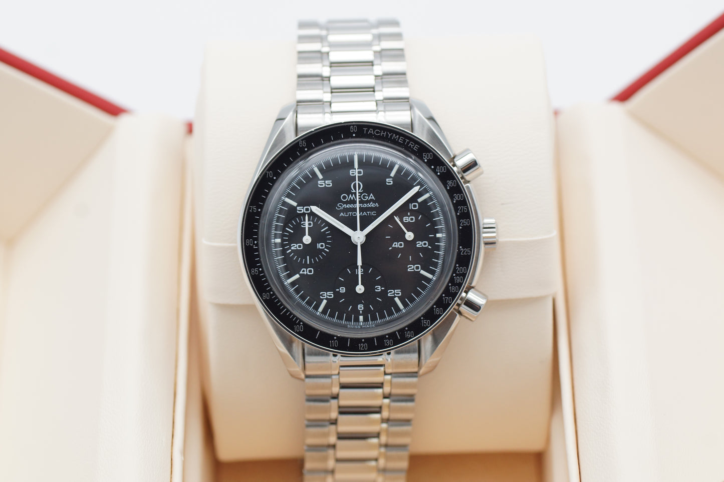 Omega Speedmaster Reduced 3510.50 Schwarz Box 2001