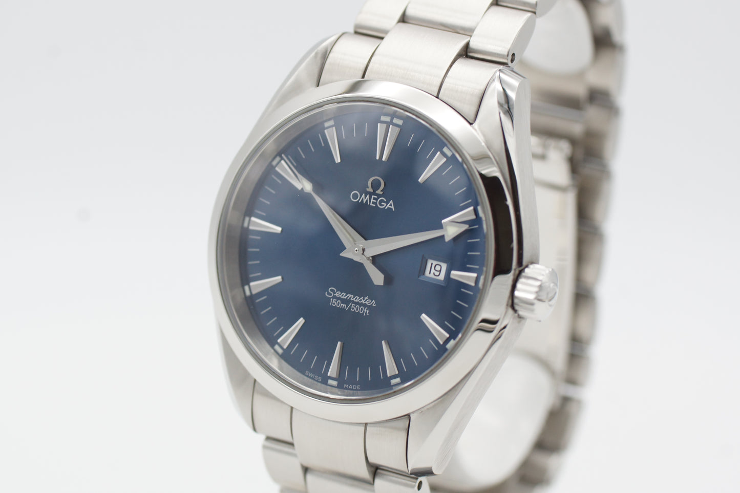 Omega Seamaster Aqua Terra 39,2 2517.80 Blau Full-Set 2009