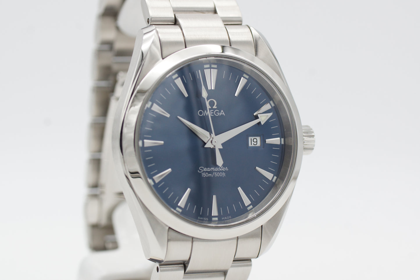 Omega Seamaster Aqua Terra 39,2 2517.80 Blau Full-Set 2009