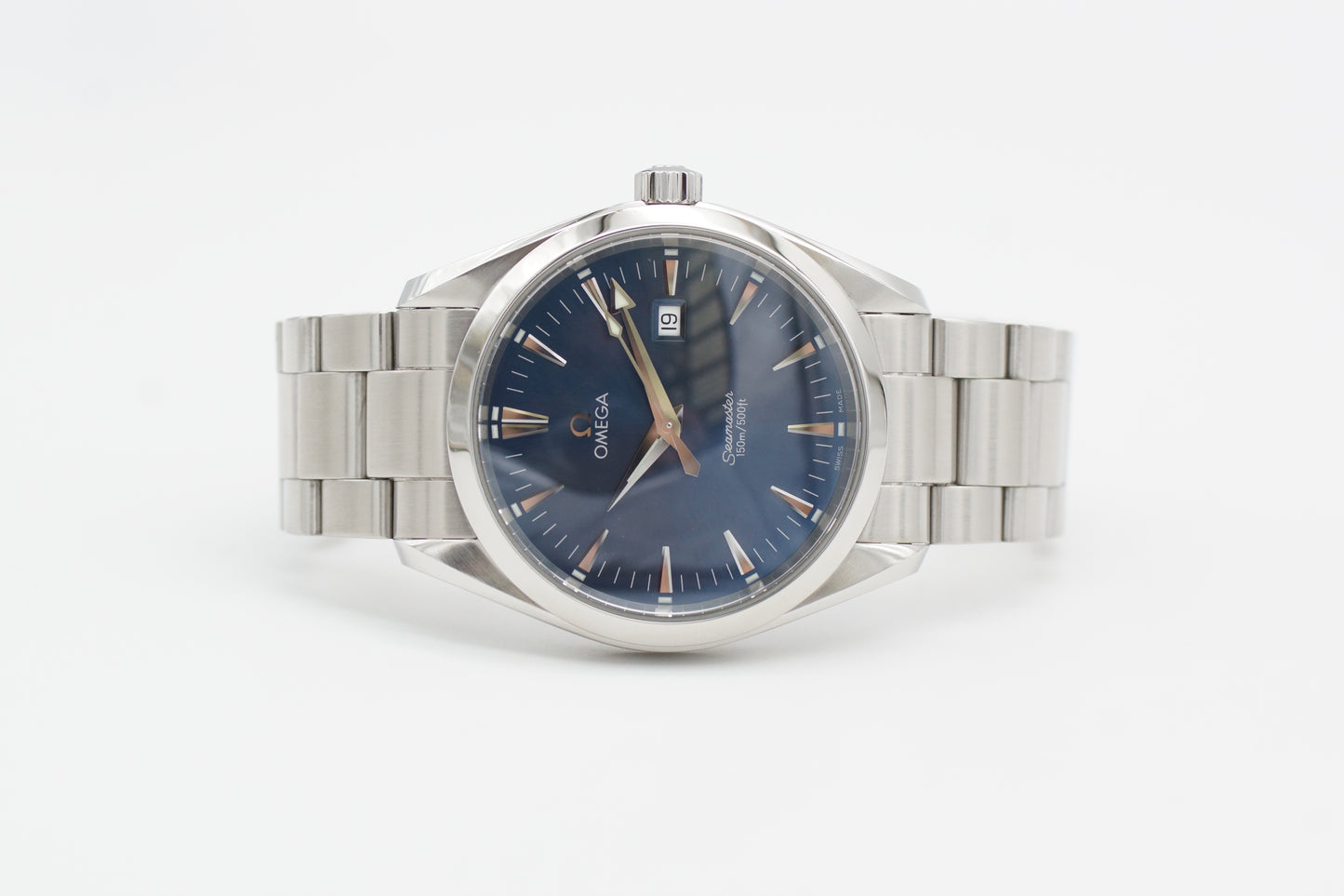 Omega Seamaster Aqua Terra 39,2 2517.80 Blau Full-Set 2009