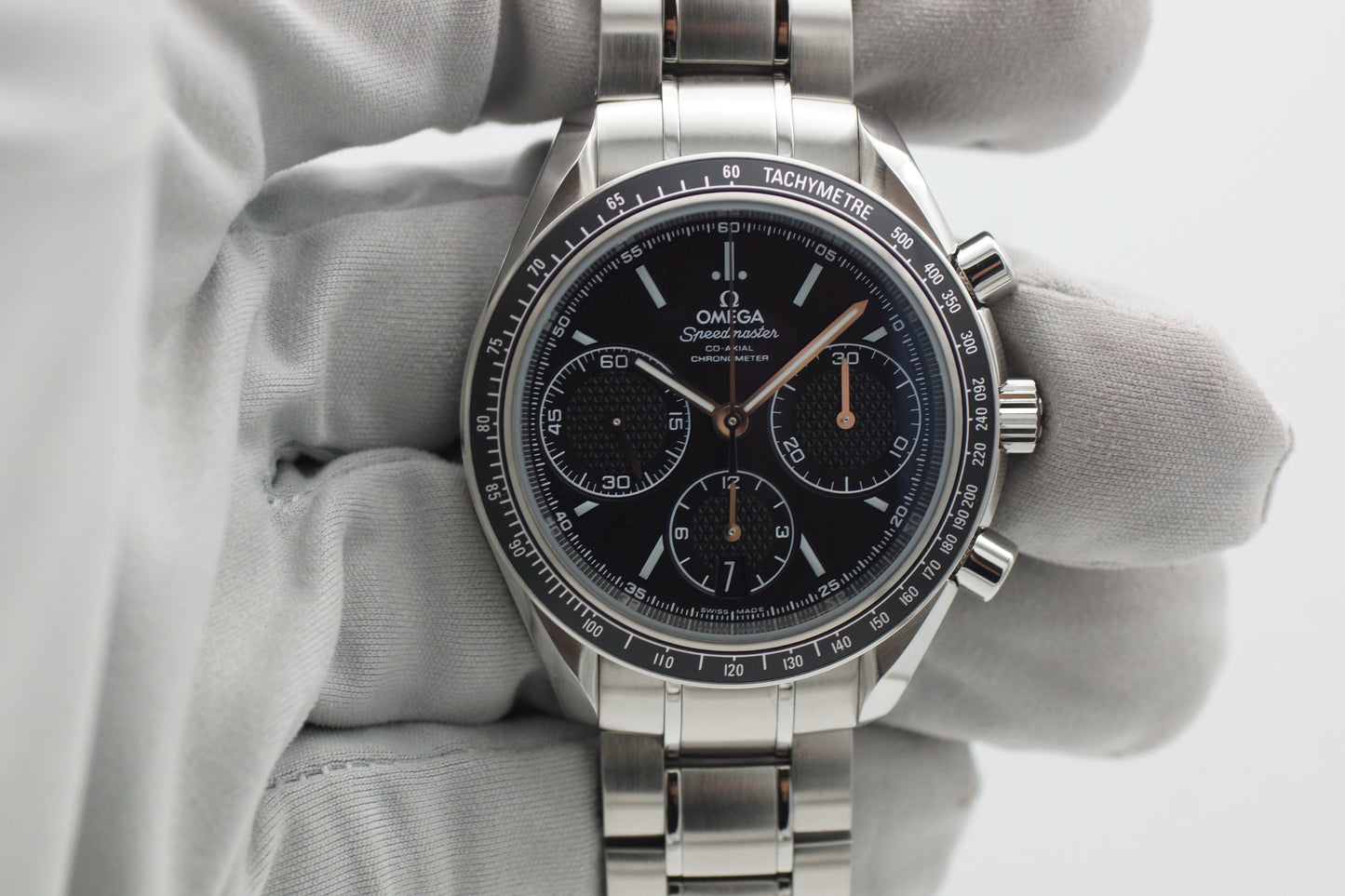 Omega Speedmaster Racing 326.30.40.50.01.001 Schwarz Full-Set 2022