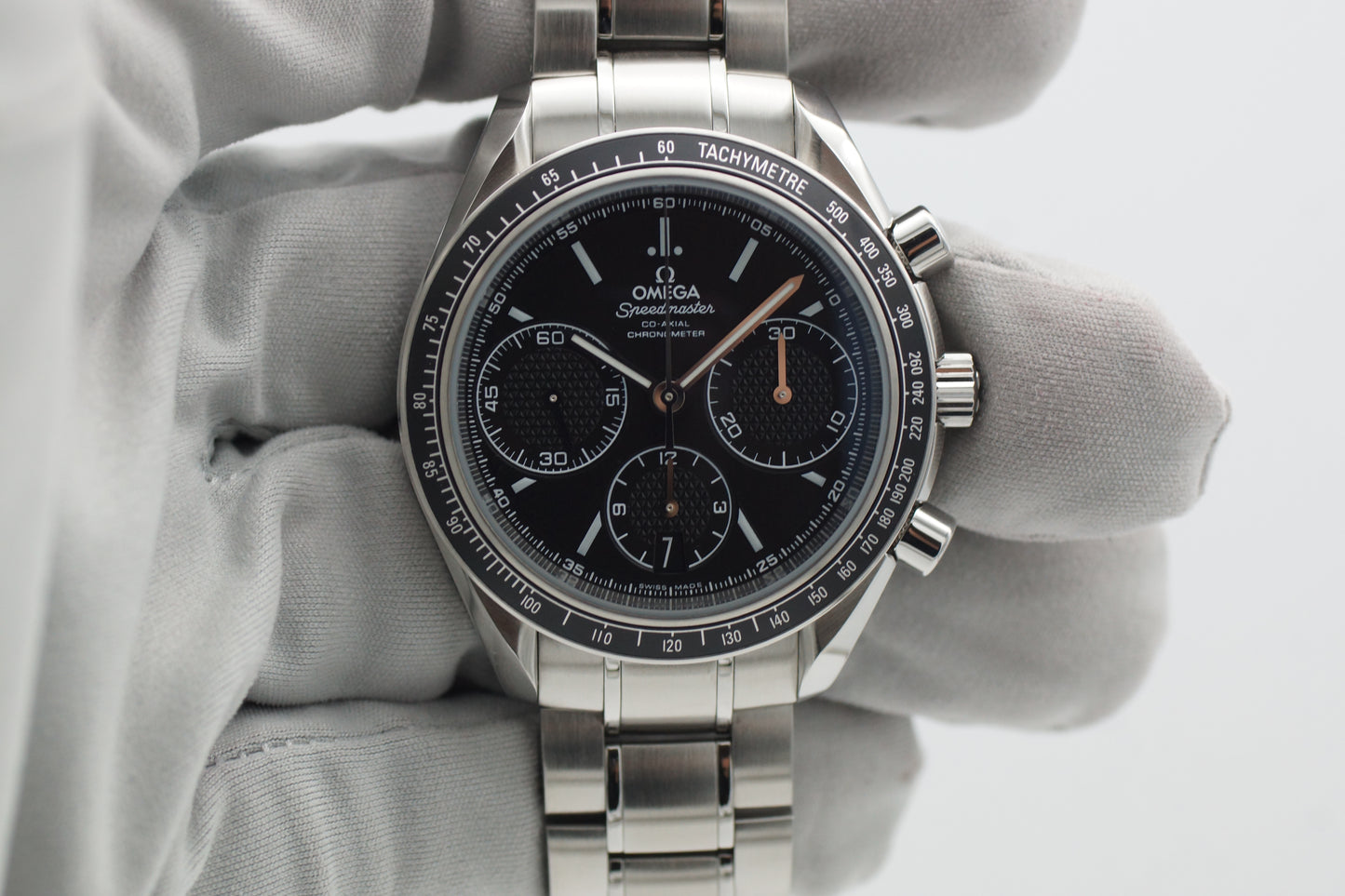 Omega Speedmaster Racing 326.30.40.50.01.001 Schwarz Full-Set 2022