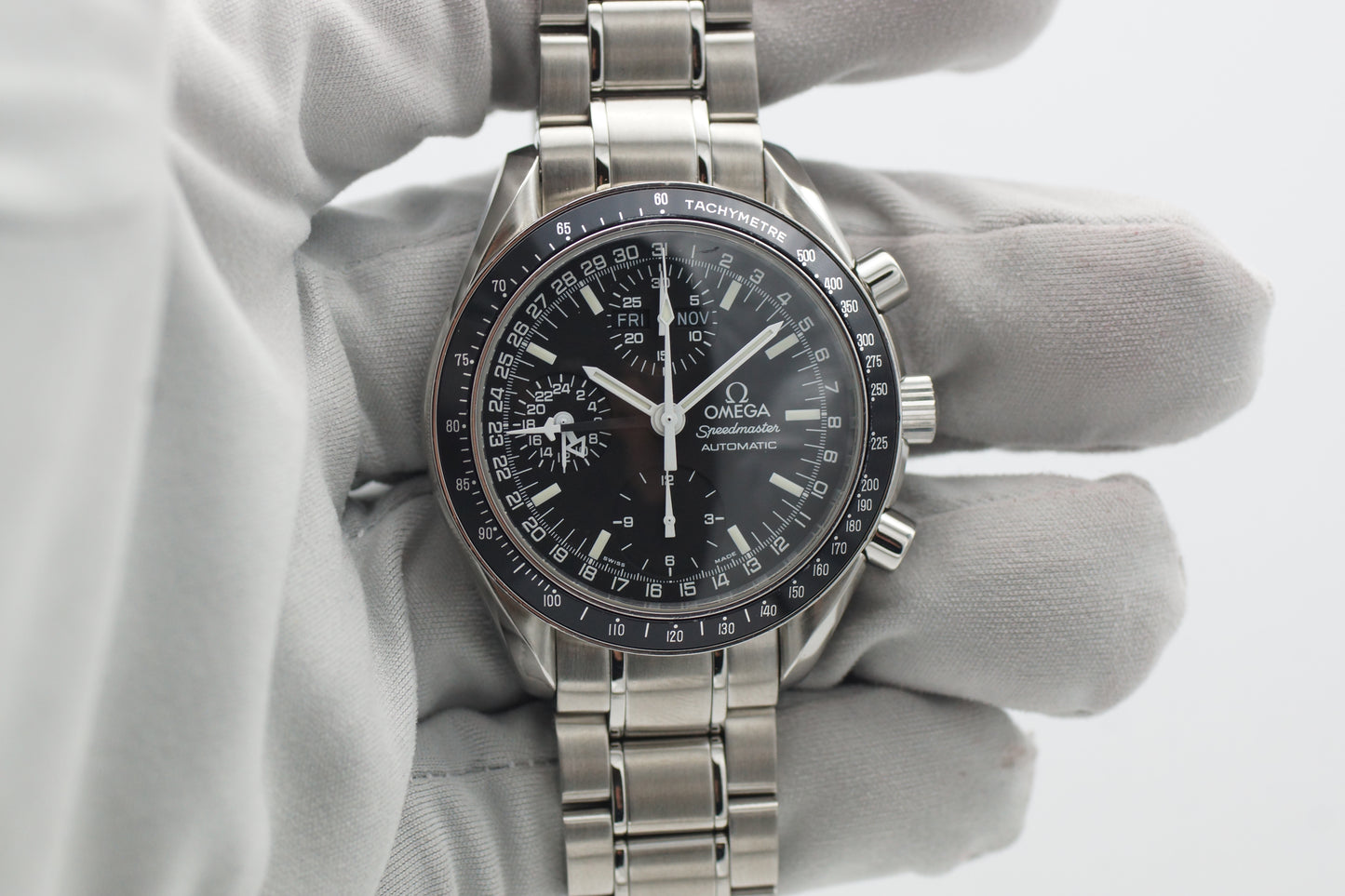 Omega Speedmaster Triple Date Chrono 3520.50.00 Box/Papiere 2003