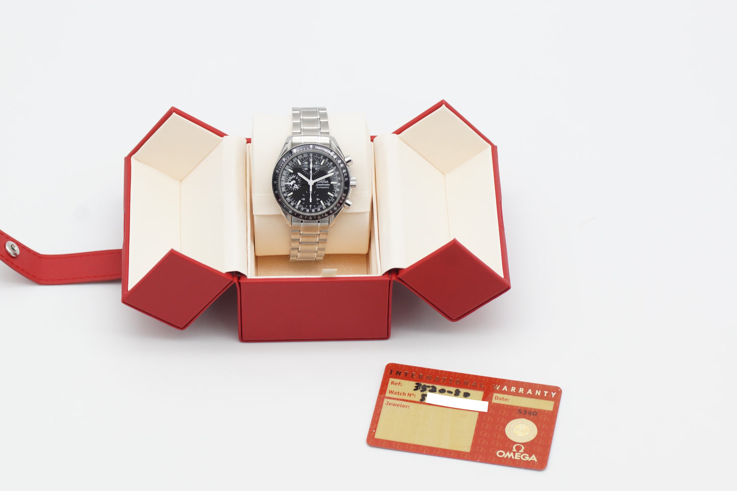 Omega Speedmaster Triple Date Chrono 3520.50.00 Box/Papiere 2003