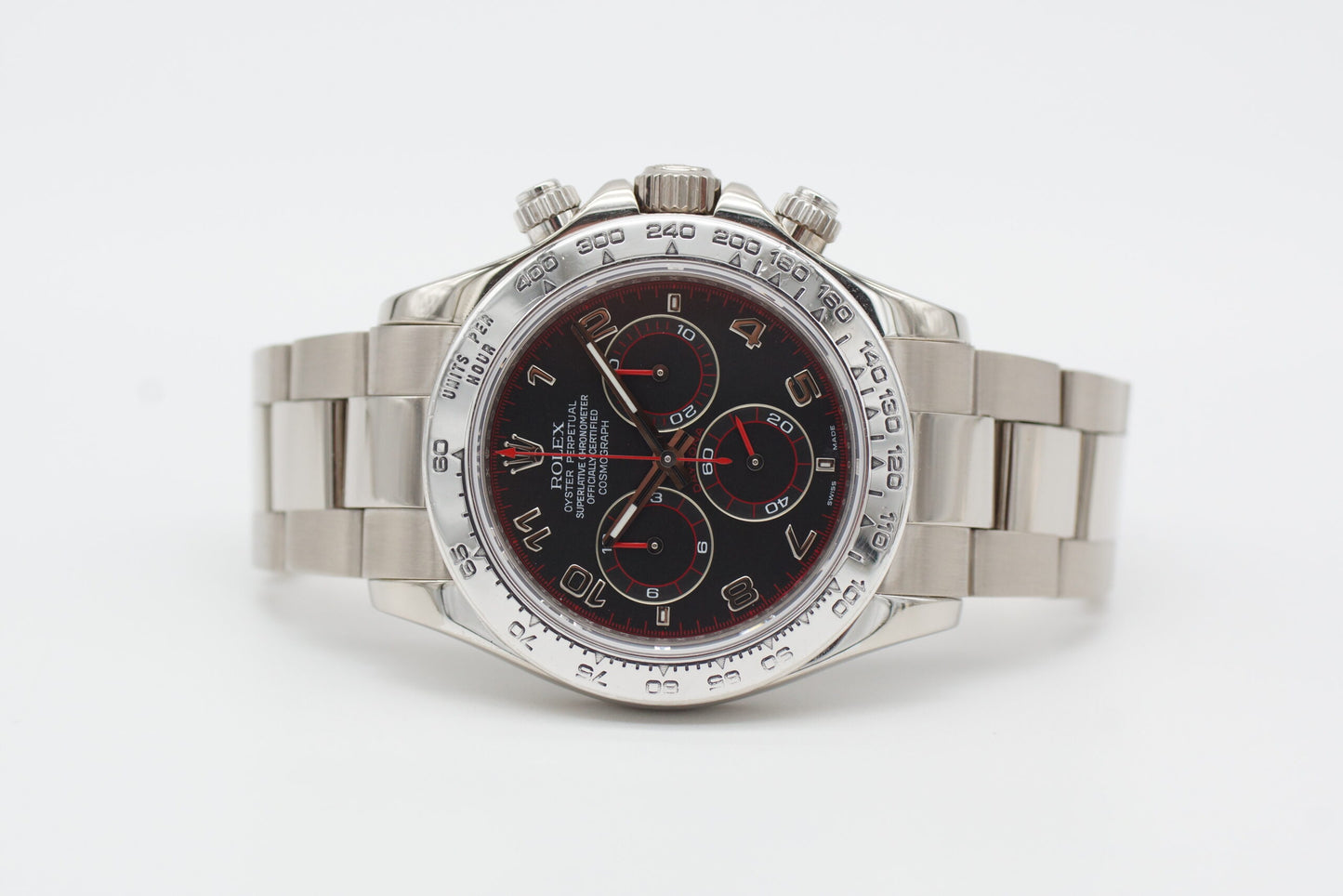 Rolex Daytona Cosmograph 116509 white gold 0.750 racing 2006