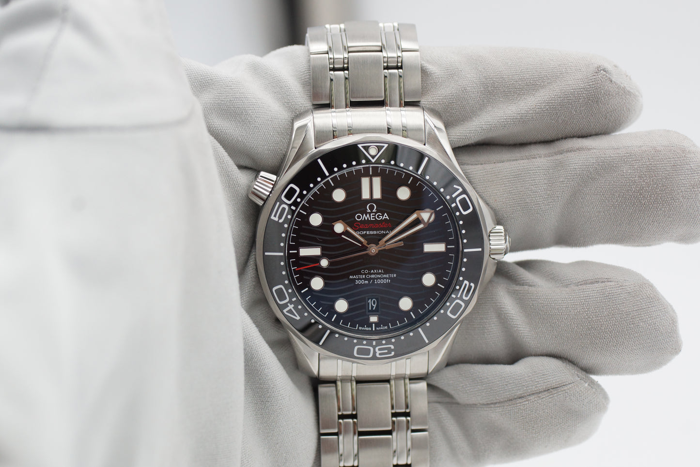 Omega Seamaster Diver 300M 42mm Schwarz 210.30.42.20.01.001 Full-Set 2020