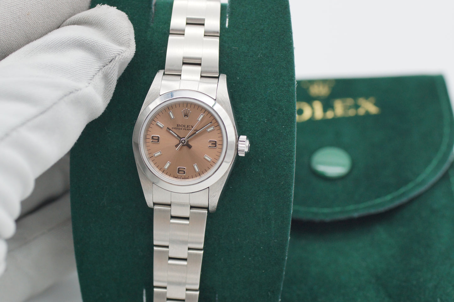 Rolex Lady Oyster Perpetual 76080 Rolex Etui 2000