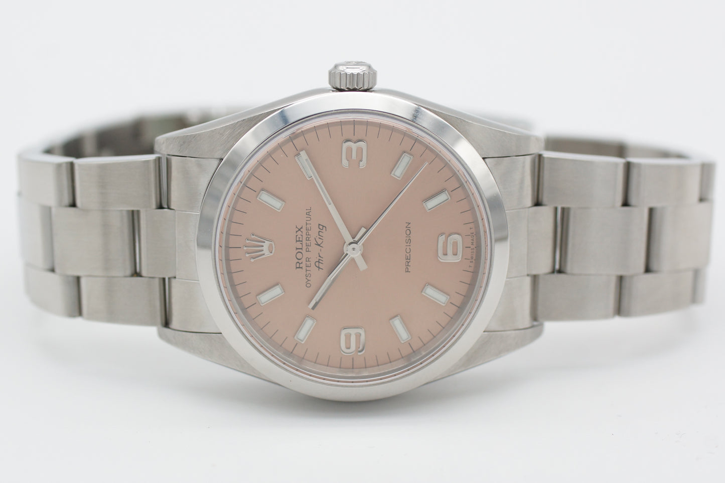 Rolex Air-King Precision 14000 Pink  Full-Set 1999