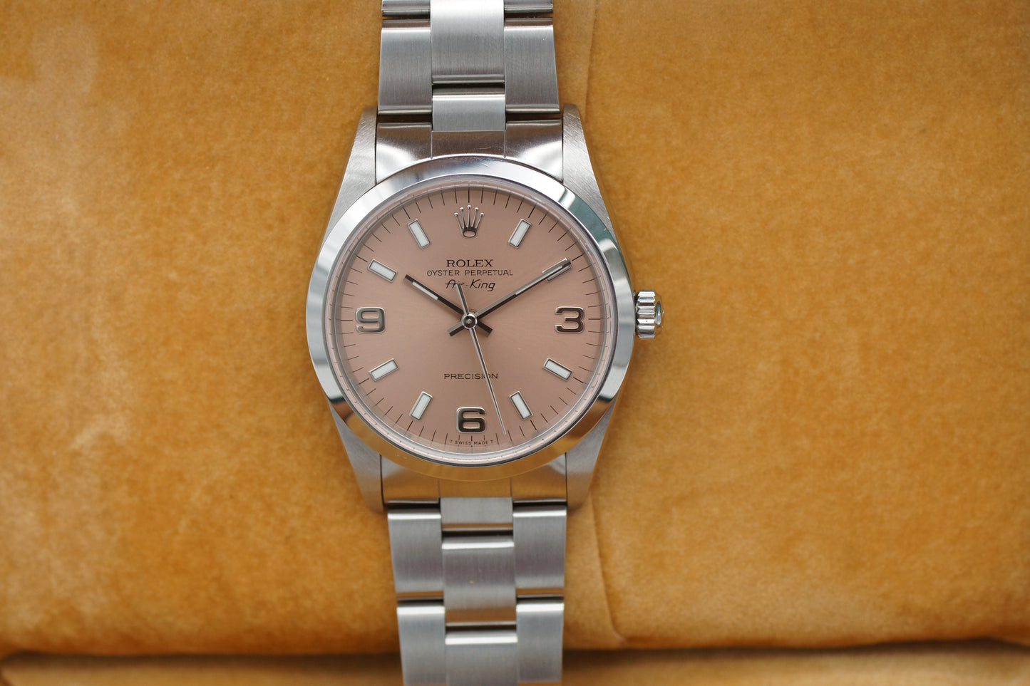 Rolex Air-King Precision 14000 Pink  Full-Set 1999