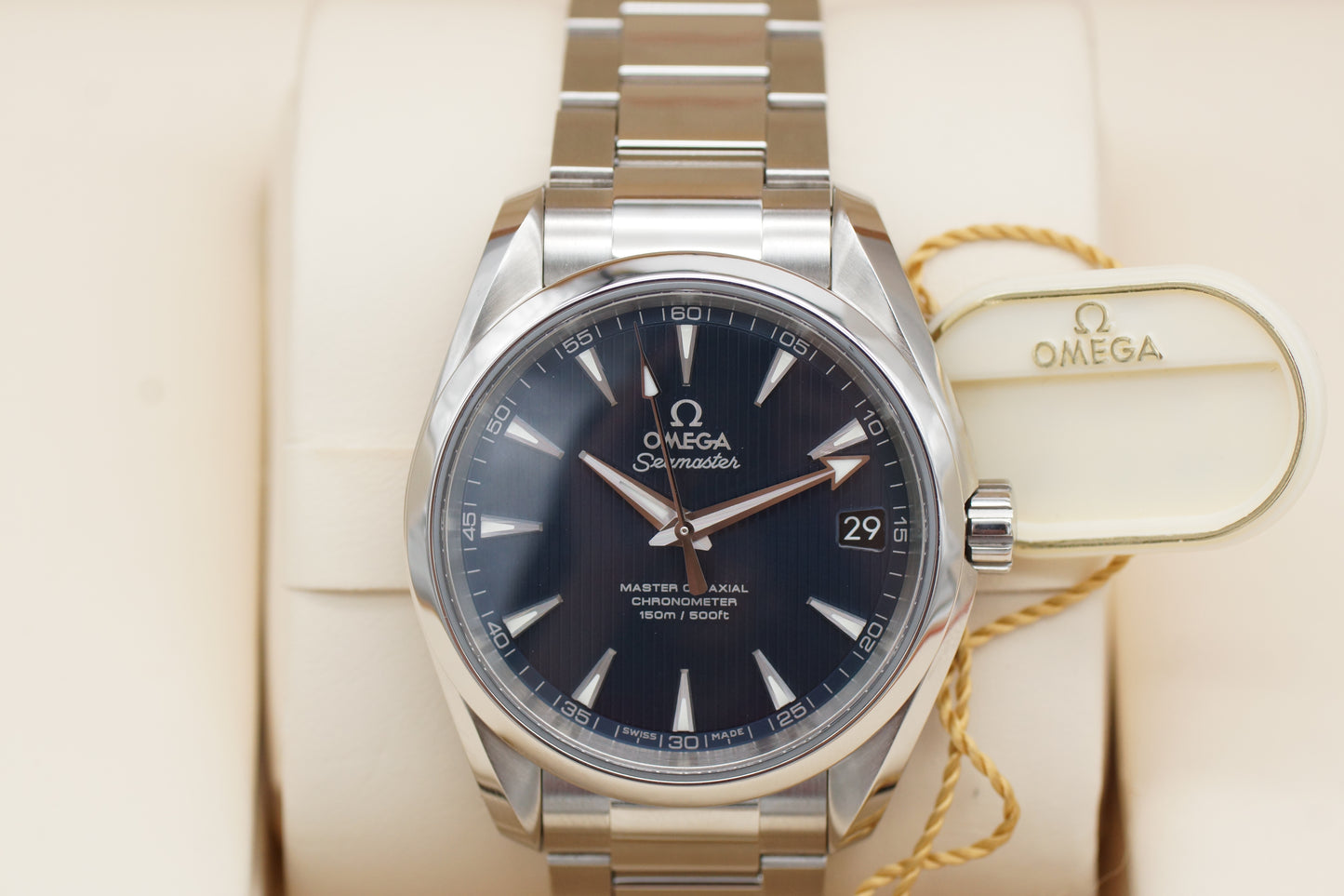 Omega Seamaster Aqua Terra Blau 231.10.39.21.03.002 Full-Set 2018