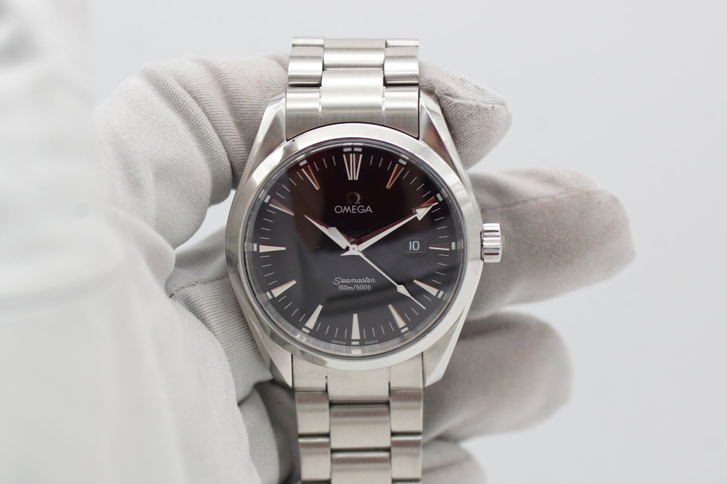 Omega Seamaster Aqua Terra Schwarz 2517.50.00 Full-Set 2009