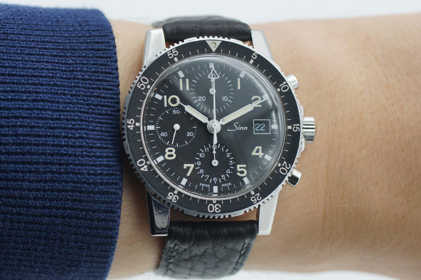 Sinn 103 Valjoux 7760 Chronograph hand-wound 1990