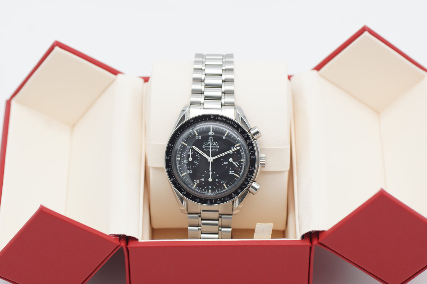 Omega Speedmaster Reduced 3510.50 39mm Tritium Box 1997