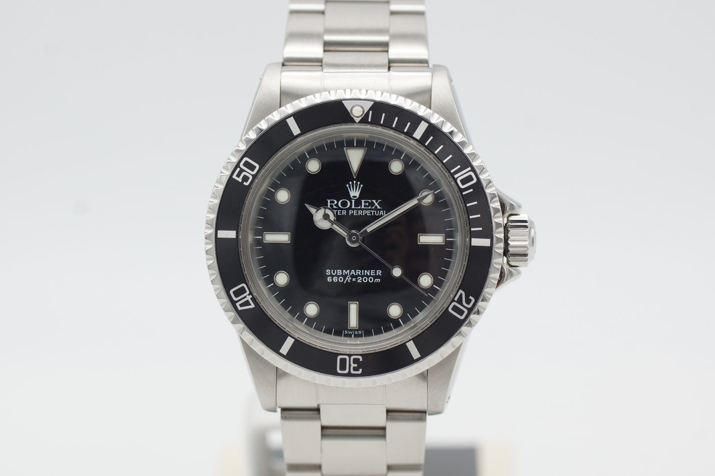 Rolex Submariner No-Date 5513 Stahl 1982