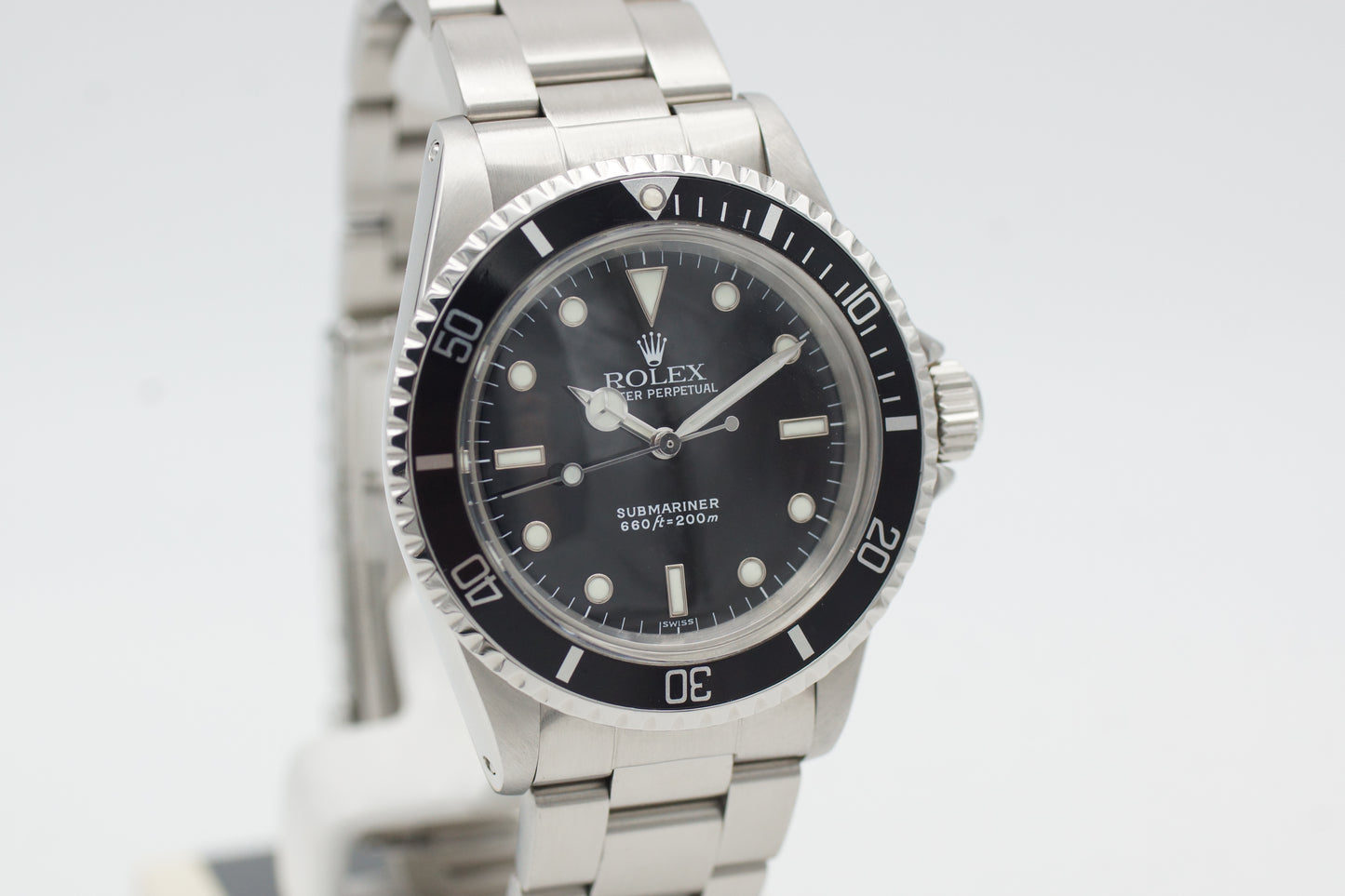 Rolex Submariner No-Date 5513 Stahl 1982