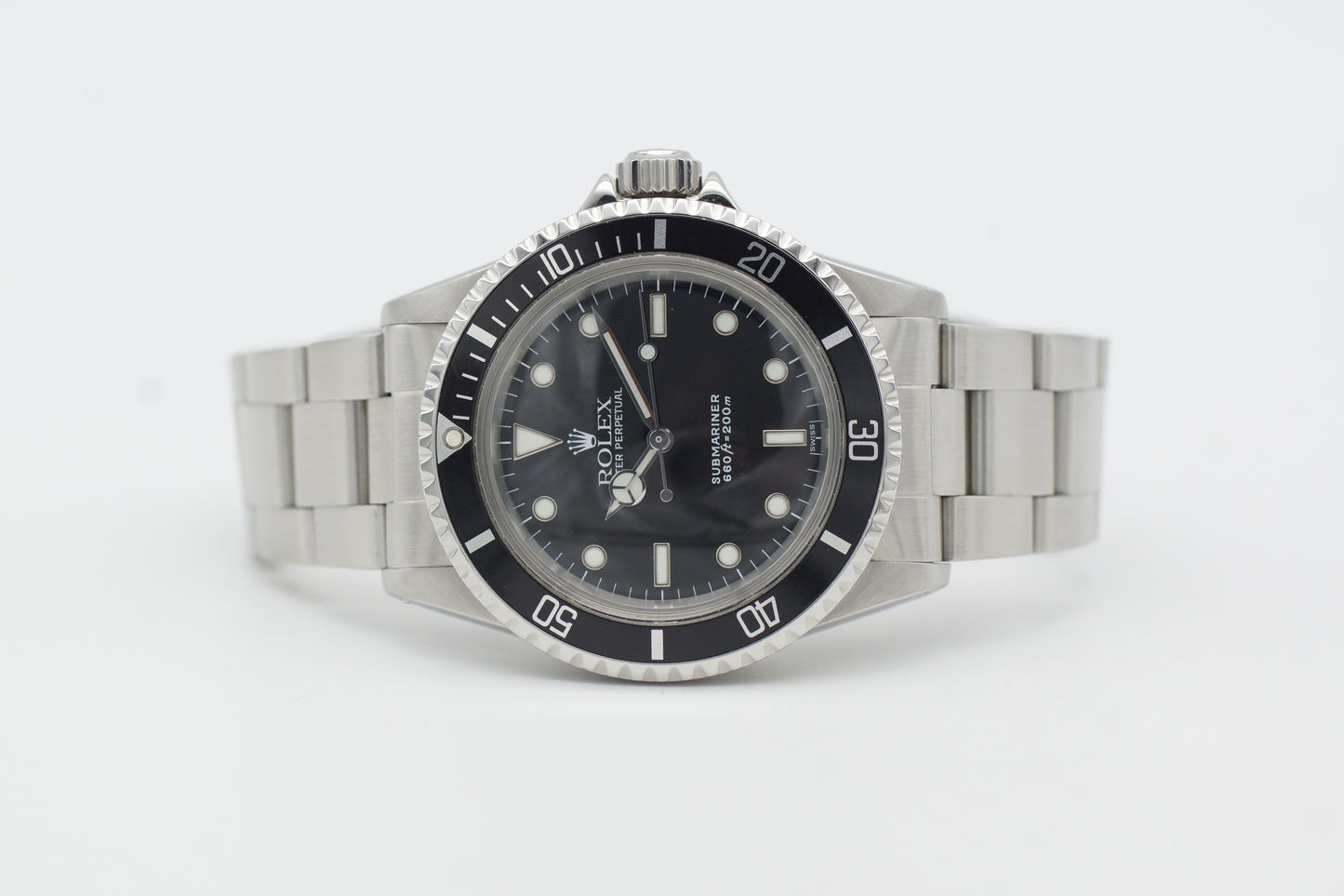 Rolex Submariner No-Date 5513 Stahl 1982