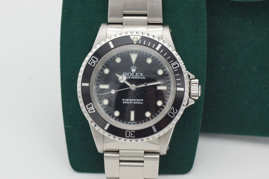 Rolex Submariner No-Date 5513 Stahl 1982