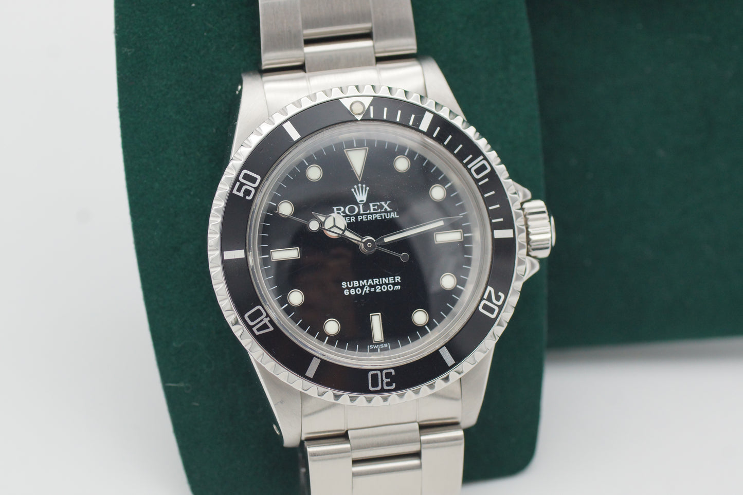 Rolex Submariner No-Date 5513 Stahl 1982