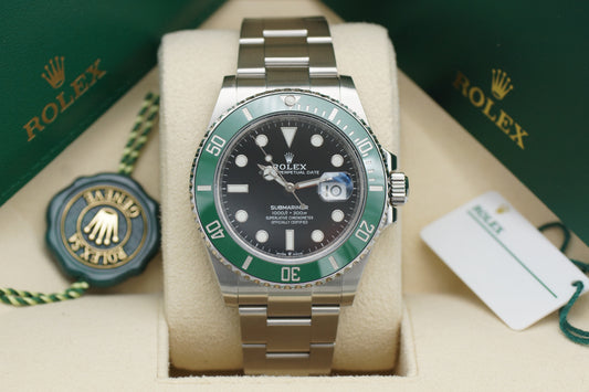 Rolex Submariner Date Starbucks 126610LV Grün MK1 Full-Set 2020